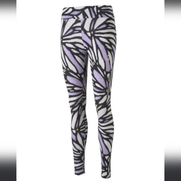 PUMA  ESS+ MONARCH AOP leggings - Picture 1 of 5